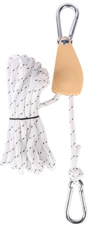 Flaschenzug Handzug Hebezug - Verstellbarer Seil Ratsche | Abspannseile Mit Seilspanner | Seilratsche Mit Haken | Ratsche Seil | Einstellbare Ratchet Hanger | Seilratsche Ratchet Hangers