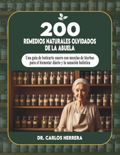 200 remedios naturales olvidados de la abuela: Una guía de boticario casero con mezclas de hierbas para el bienestar diario y la sanación holística