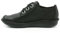 Clarks Women's Funny Dream Derbys, Black Black Leather, 4.5 UK