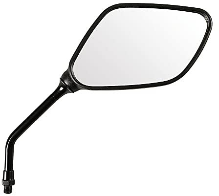 Lampa 90080 - Par con 2 espejos retrovisores homologados para moto, space, rosca 10 mm, ajustables, rosca a derecha M10 x 1,25