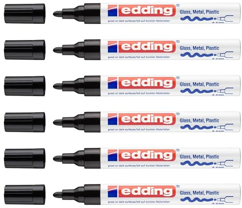 Edding-Edding 750 CR Paint Marker Black 001