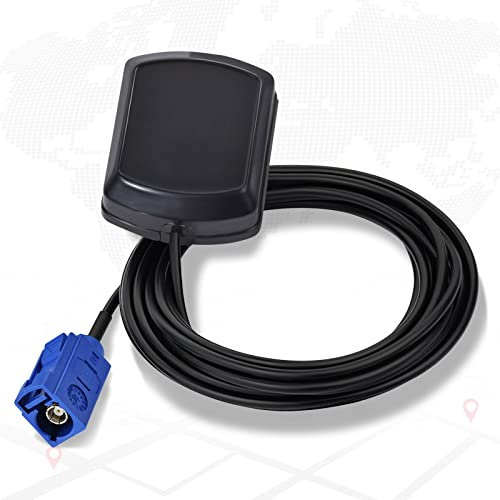 Eightwood Active GPS Antenna Fakra C Adapter with 3M RG174 Extension Cable Fakra Antenna for GPS Module GPS Navigation System GPS Receivers Car DVR GPS Module Tracking