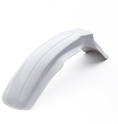 Kotflügel vorne universal weiß Cross enduro Mx Vintage Kunststoff Schutzblech Ziro