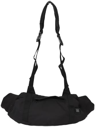 Uppvärmd Handmuff med USB-laddning, 3 Justerbara Värmenivåer, Vattentät Handvärmare, Bekväm och Portabel Design med Ficka och Dragkedja, för Utomhusaktiviteter, Jakt, Fotboll, Vandring, Vintersporter