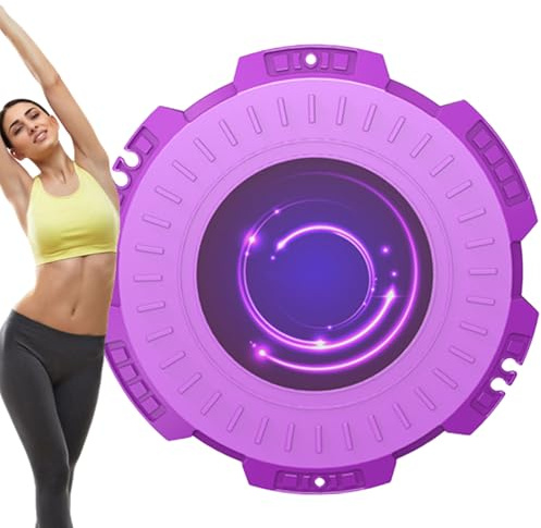 Disco Twister para abdomen, 28 cm, placa giratoria para entrenamiento | Terapia de campo magnético para cintura y abdomen – Fitness para moldear el cuerpo y entrenamiento del tronco en casa