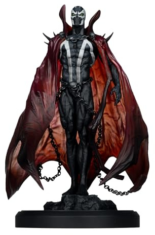 McFarlane Toys – Spawn av Pupeteer Lee (svart vit och röd hel) 1:10 skala hartsstaty begränsad utgåva