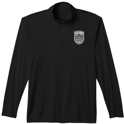 Sauna I Sauna Sweat Reset I Sauna Goer Relaxation Sauna Spa Performance Quarter-Zip Top