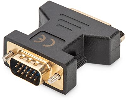 Digitus 02434 Adattatore DVI-I, 24+5 Femmina/15 Poli Maschio VGA