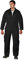 LEBER & HOLLMAN LH-Overter_B48 Bivico Schutzoverall, Schwarz, 48 Größe