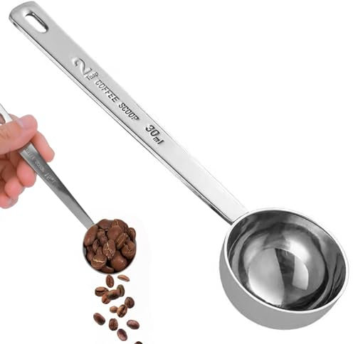 Kaffeelöffel Portionierer, Kaffeelöffel Kaffeelöffel Edelstahl Kaffeelöffel Lang, Sie Können Es Als Kaffeelöffel Rührlöffel Zuckerlöffel Rührstocklöffel Rührlöffel Teelöffel Eisteelöffel