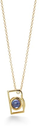PERIMADE Collana con proiezione di immagini personalizzate, ciondolo con foto della fotocamera, in argento Sterling 925, testo personalizzato e amore in 100 lingue, collana con ciondolo per Natale