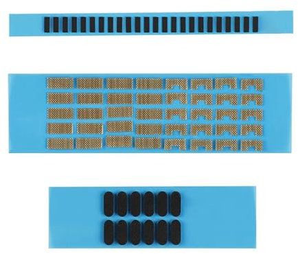 Avejjbaey Stabilizzatore meccanico per tastiera, adesivi per guarnizioni albero satellitare, adesivi per tasti di grandi dimensioni,