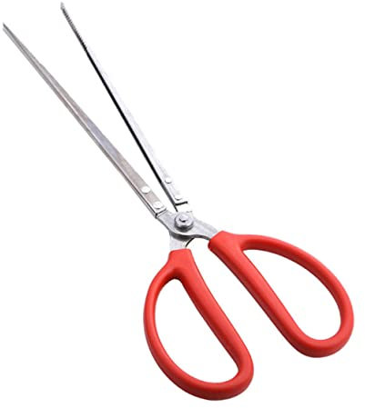 FUNOMOCYA 1 Pezzo Clip di Granchio Pinza per arrosto Pinza BBQ Pinza per Barbecue pinze per granchi per la Pesca Pinza per Aragosta attrezzo di bloccaggio con Design seghettato plastica