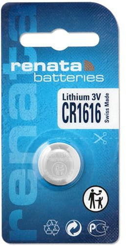 Renata CR1616.CU al litio moneta batteria, 50mAh