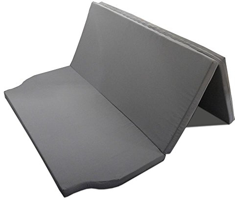 Foxx Matratze für VW [T5, T6, T6.1] Multivan/California, Mercedes [Marco Polo] Klappmatratze 148x186 cm genau passend für Ihr Bett als Schlafauflage beim Camping.