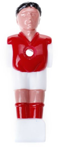 Injoyo Tischfußball Figuren 16mm Kickerfiguren - Rot