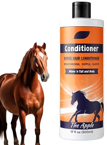 Horse Mane and Tail Shampoo - Condictor 500 ml | Hästdjup skötseltillbehör, linda in en fuktgivande duschgel för konditionering och glans, hårrengöring för hästhår