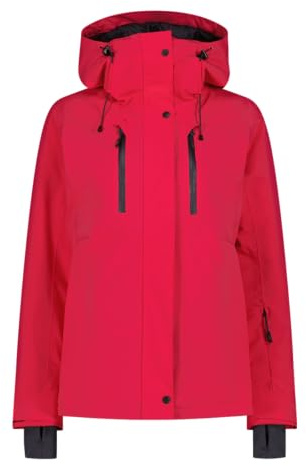 CMP Skid- och snowboardjacka för kvinnor i mekanisk stretch lös passform, 34W3926, Fuchsia, XXS