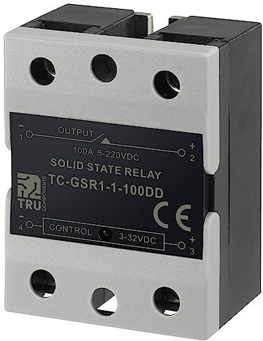 TRU COMPONENTS Halbleiterrelais TC-GSR-1-100DD 100 A Schaltspannung (max.): 220 V/DC Gleichstromschaltung 1 St.