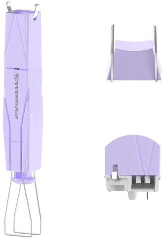 MAMBASNAKE 2-in-1 Keycap Switch Puller, 304 Stainless Steel Key Removal Tool for Hot Swappable Mechanical Keyboard and DIY Custom Gaming Keyboard - Purple