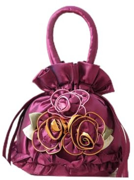 VALICLUD 1stück Lace Flower Evening Clutch Bag Für Damen Elegante Handtasche Im Blüten-design Für Hochzeiten Partys Und Besondere Anlässe Tragbar Und Vielseitig Einsetzbar