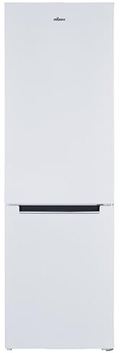 NILSON Frigorífico Combi Blanco, 2 Puertas. NC185600ENF, Capacidad 293 Litros, No Frost, Multi Air Flow, Bajo Nivel Sonoro, Puerta Reversible, Clasificación Energética E
