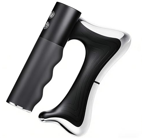 Face and Body Massage Tool with Heat & EMS, Full Body Contouring Device Belly, Arm, Waist, Leg- Heated Muscle Scraper, Body Sculptor for Muscle Relief, Skin Firming, Better Circulation