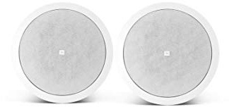 JBL Professional Control 26CT-LS Ceiling Loudspeaker Assembly for Life Safety Applications, Sold as Pair,6.5-Inch