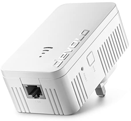 Devolo 8868 Repetidor WiFi - Amplificador WiFi de Malla y Punto de Acceso, 1.200 Mbit/s, 1 LAN, Blanco