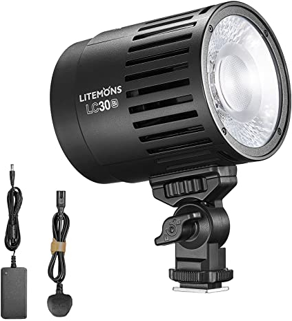Godox LC30Bi Litemons Flexible Handlampe Tisch-LED-Licht, CRI95 + TLCI96,11 FX-Lichteffekte für Fotografie-Live-Streaming