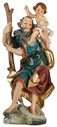 Salig Sankt Christopherus / figur / helig figur / staty