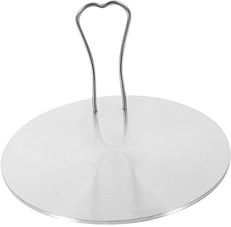 MAGICLULU Heat Protection Plate Induction Hob Converter Plate Stainless Steel Heat Converter Disk for Induction Cooker