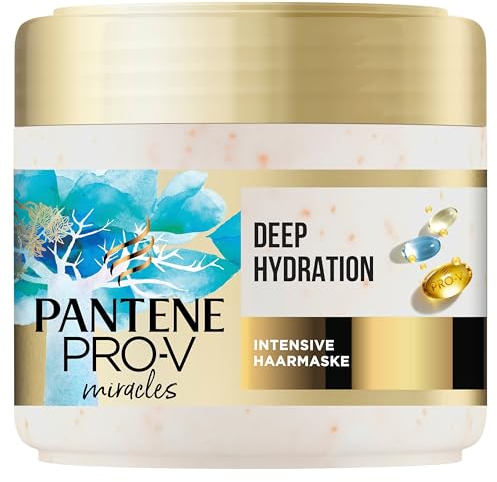 Pantene Pro-V Deep Hydration intensive Haarmaske mit Biotin 300ml. Pro-V Miracles Intensivpflege für trockenes Haar. Weicheres Haar Bereits nach der 1. Anwendung. Für den Täglichen Gebrauch Geeignet