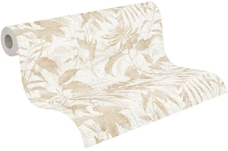 A.S. Création The BOS 388263 Papier peint non tissé métallisé Rose doré 10,05 m x 0,53 m Fabriqué en Allemagne