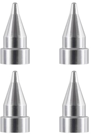 Puntas de hierro desoldador de 0,8 mm, repuesto para cabezal de bomba desoldadora, accesorios de cabezal de soldadura (paquete de 4)
