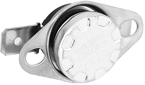 RASTKY 5 St KSD301 Normalt Stängd Termostat Termo- Temperaturkontrollbrytare, AC 10A med Mångsidiga Alternativ Olika Temperaturinställningar Till 150 ℃ (110℃)