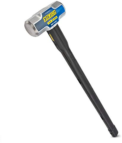 Estwing 8 lb Soft Face Sledge Hammer - 30 Indestructible Handle, Shock-Absorbing Grip, Overstrike Resistant