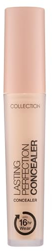 Collection Cosmetics Lasting Perfection Concealer, 16-Hour Wear, Long Lasting Concealer, 4ml, Light Vanilla
