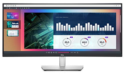 Dell P3421W Curved Monitor (34.14) 86.72 cm WQHD 3440x1440Pixel, 5 ms, IPS, HDMI, DisplayPort, USD-C