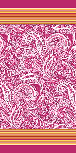 Bassetti NOTO Strandtuch aus 100% Baumwolle in der Farbe Rot R1, Maße: 90x180 cm - 9322117