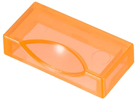 PATIKIL Plastik Billiard Lokalisierung für 2 1/16 Poolbälle Snookerball Halterung Billardkugel Positionsmarker Orange