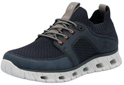 Rieker herr halvskor, blå, 43 EU