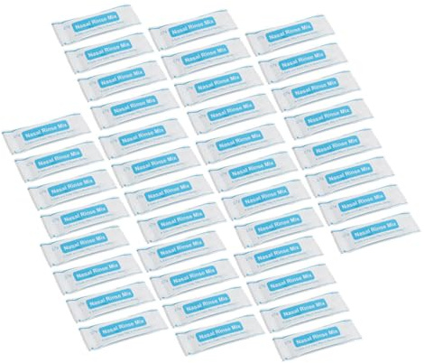 Ipetboom Sale Nasale per Lavaggio Nasale 80 Bustine da 2,7 G Soluzione Salina Fisiologica senza Quotidiana Adatto a Ragazzo Ragazza Adulti Uso Domestico in Viaggio