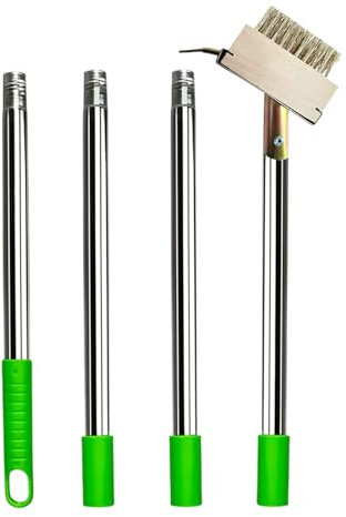 Patio - Grattoir à mousse et à algues - Pinceau à rainurer portable - Outil de nettoyage de pont - Brosse de nettoyage de pont - Grattoir manuel - Outil de retrait de mortier pour béton