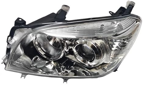 Feoosvx Faro Principale Per Toyota Per RAV4 Per ACA36W Per ACA31W 2005-2008 Paraurti Anteriore Faro Luci Di Guida Testa Della Lampada Senza Lampadina Auto Faro Anteriore(Sinistra)