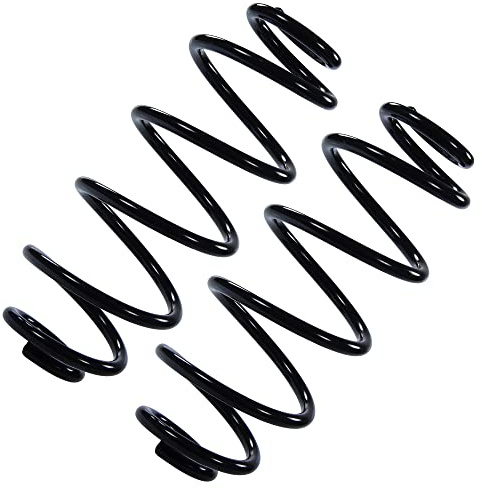 BESTPRICE 2x Muelle de Suspensión Trasero Muelle Helicoidal Izquierdo y Derecho compatible con RENAULT ESPACE IV (JK0/1_)