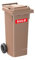 SULO CITYBAC CLASSIC Mülltonne 80L Braun RAL8025