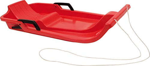 Schreuders Deporte UFO polypropene Trineo, Unisex, UFO, Rojo