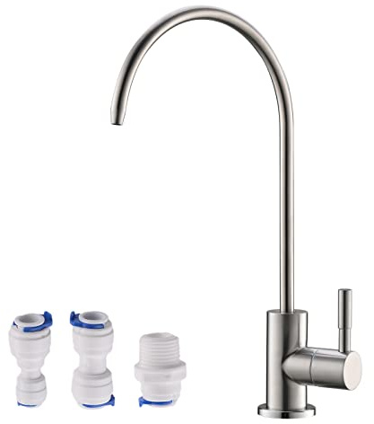 Havin RO Faucet, Brushed Stainless Steel