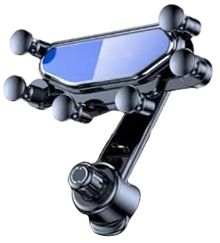 SYNNKWDJ Car Mobile Phone Holder, Suitable for Smart Concept/fortwo/forfour/Roadster high-end car Accessories, Exquisite Appearance, Fashionable and Safe,B